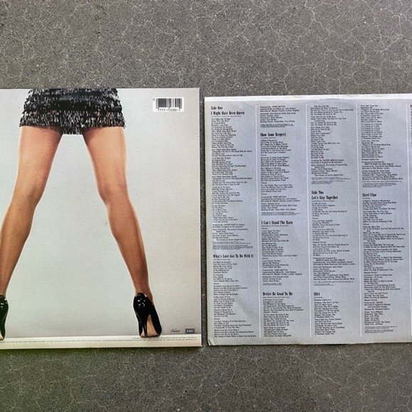TINA TURNER Private Dancer 1984 Capitol LP ST-12330 EXC - Picture 2 of 3